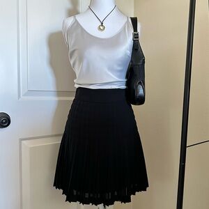 J. Crew Black Skater Skirt